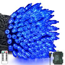 String Lights Tcamp 10m Blue 100 LED 8 modos de controle remoto