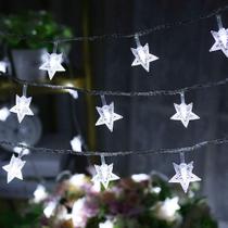 String Lights Twinkle Star 10m 100% LED impermeável branco