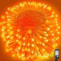 String Lights Vivideal 30m 300 LED Orange Halloween Outdoor String Lights Vivideal 30m 300 LED Orange Halloween Outdoor
