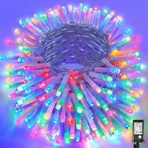 String Lights Vivideal 33m, multicolor, impermeável, 8 modos