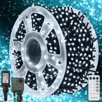 String Lights WATERGLIDE 1000 LED 100 m Green Wire Cool White 110V