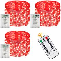 String Lights YIQU, pacote com 3 modos, 80 LED, 8 m, controle remoto String Lights YIQU, pacote com 3 modos, 80 LED, 8 m, controle remoto