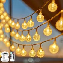 String Lights Yotelim 33 pés 80 LED Crystal Ball Warm White