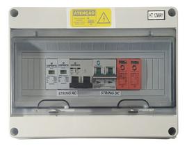 Stringbox Solar Offgrid Ac-dc P/ Inversor E Controlador Ip65