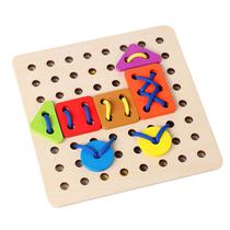 Stringing Game Montessori Creative Shape Matching Toy