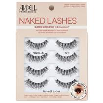 Strip Lashes Ardell Naked Lashes 424 4 pares x 1 pacote Strip Lashes Ardell Naked Lashes 424 4 pares x 1 pacote
