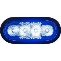Strobe Light Buyers Products SL62CB, oval de 15 cm para caminhões, azul Strobe Light Buyers Products SL62CB, oval de 15 cm para caminhões, azul