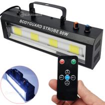 Strobo 80w de Potência Controle Remoto Para Djs, Bares, Baladas, Aniversario, Discoteca - 1948814