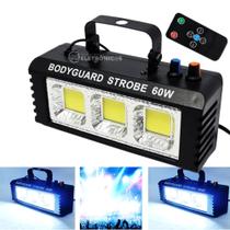 Strobo Flash 60W Canhão Refletor Com Controle Remoto Sensor Rítmico Festa DJ Bar - 1948813
