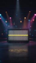Strobo LED 1000W RGBW Profissional DMX 960 Leds