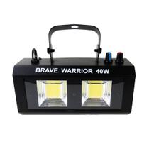 Strobo Led Brave Warrior 40w C/ Sensor De Aúdio - Klub