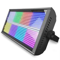 Strobo Led Rgbw Smd Profissional Dmx 1000w Efeitos 3 Em 1