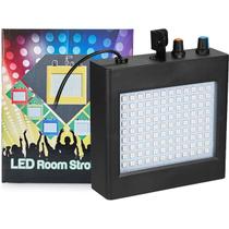 Strobo LED Room RGB Iluminação Luz Balada Festa Refletor 25W - Durawell