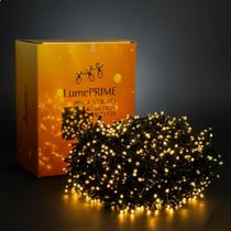 Strobo Natal 1500 Leds Pisca 150 Flash 40m Branco Quente LumePRIME