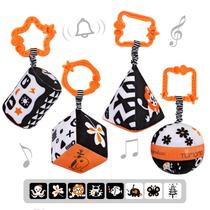 Stroller Toy TUMAMA, conjuntos de formas de alto contraste para bebês