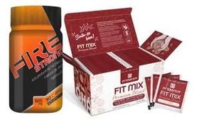Strong Fire + Chá Fit Mix 30 Sachês