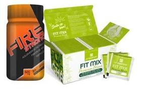 Strong Fire + Chá Fit Mix 30 Sachês Strong Fire + Chá Fit Mix 30 Sachês