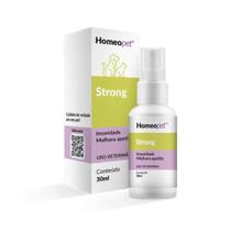 Strong Homeopatia Cães Gatos Imunidade Apetite Homeopet 30ml
