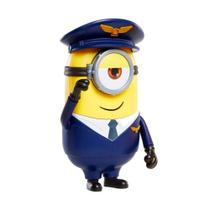 Stuart Piloto Gigante Figura 15Cm Minions A Origem de Gru Clássico Mattel