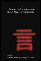 Studies In Contemporary Phrase Structure Grammar - Cambridge University Press - ELT