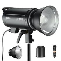 Studio Flash Godox DP400III 400W 5600K com refletor e tecido