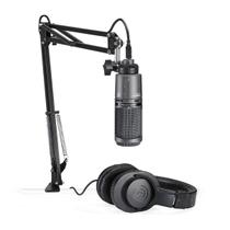 Studio Microfone e Headphone AT2020USB+PK - AUDIO-TECHNICA Studio Microfone e Headphone AT2020USB+PK - AUDIO-TECHNICA