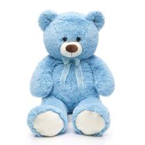 Stuffed Animal Toys Studio Big Teddy Bear 91 cm azul para crianças