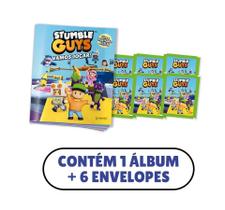 STUMBLE GUYS - Álbum Capa Cartão + 06 Envelopes STUMBLE GUYS - Álbum Capa Cartão + 06 Envelopes