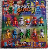 Stumble Guys Especiais Lendarios Cartela Com 12 Bonecos 7 Cm