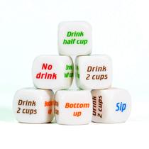 Stuwce Wellin Party Drinking Dice Game 2 pcs , Bar Turnt Drunk Frenzy Party Game