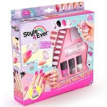 Style 4 EVER KIT de ARTE para UNHAS PRO TIPS FUN F0128-2 Style 4 EVER KIT de ARTE para UNHAS PRO TIPS FUN F0128-2