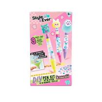 Style 4 Ever Kit de Stylo Faça Suas Canetas Kawaii F0232-5