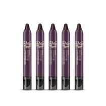 Style Edit Bastão para retoque de raiz Dark Brown, kit com 5 unidades de 3 g Style Edit Bastão para retoque de raiz Dark Brown, kit com 5 unidades de 3 g