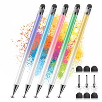 Stylus Bopomofo 2 em 1 para tela sensível ao toque (5 unidades) para iPhone/iPad/Android