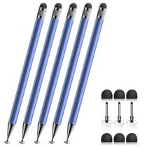 Stylus Bopomofo 2 em 1 para tela sensível ao toque (5 unidades) para iPhone/iPad Stylus Bopomofo 2 em 1 para tela sensível ao toque (5 unidades) para iPhone/iPad