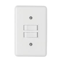 Stylusinterruptor 2 tecla simples 6a 250v c placa 4x2 - ilumi