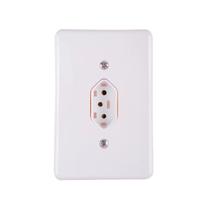 Stylustomada fixa de embutir bipolar 2pt 20a 250v c placa 4x2 - ilumi Stylustomada fixa de embutir bipolar 2pt 20a 250v c placa 4x2 - ilumi