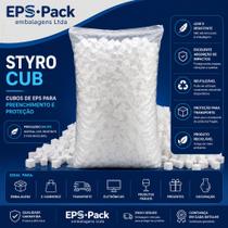 Styro Cub Cubos de Isopor EPS 330 Litros EPSPack para Enchimento de Puff, Almofadas, Artesanato Styro Cub Cubos de Isopor EPS 330 Litros EPSPack para Enchimento de Puff, Almofadas, Artesanato