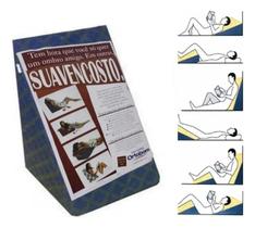 Suave Encosto Apoio de Pernas 55x40cm triangular Ortobom