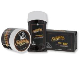 Suavecito Signature Scent Bundle: pomada, desodorante e sabonete Suavecito Signature Scent Bundle: pomada, desodorante e sabonete