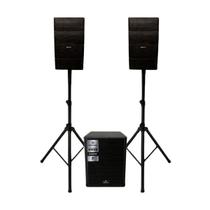 Sub 12 Pol + 2 Torres 1100w Com Bluetooth Mp3 Usb Waldman Sub 12 Pol + 2 Torres 1100w Com Bluetooth Mp3 Usb Waldman