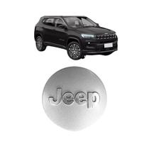 Sub Calota Renegade Prata C/ Logo Cromado