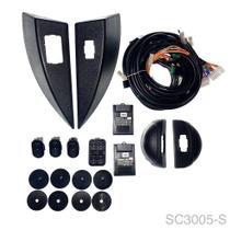 Sub conjunto corsa classic 2/4pts completo - ambar (sc3005-s) Sub conjunto corsa classic 2/4pts completo - ambar (sc3005-s)