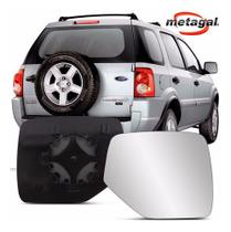 Subconjunto de Lente Com Base Do Retrovisor Direito Original Metagal RFMM94 Ecosport 2004 2005 2006 2007 2008 2009 2010 2011