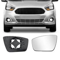 Subconjunto Espelho Vidro Retrovisor Lente Base Ford Ka 2015 2016 2017 2018 2019 2020 2021 Lado:Esquerdo