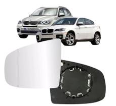 Subconjunto Lente Base Retrovisor Bmw X5 2008 até 2014 X6 2010 até 2014 Com Aquecimento