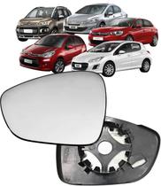 Subconjunto Lente Base Retrovisor Citroen C3 C4 2013 até 2020 Aircross 2011 até 2015 Peugeot 408 308 2010...