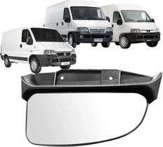 Subconjunto Lente Base Retrovisor Ducato Boxer Jumper 2003 até 2017 Inferior