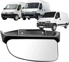 Subconjunto Lente Base Retrovisor Ducato Boxer Jumper 2003 até 2017 Inferior