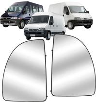 Subconjunto Lente Base Retrovisor Ducato Boxer Jumper 2003 até 2017 Superior Convexo